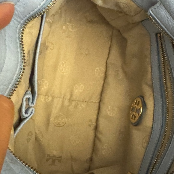 Tory Burch Blue Crossbody Bag with Gold Hardware - Picture 7 of 7